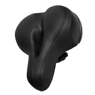 Sadel Sepeda dengan Pad Bantalan Empuk Lebar Sporty Per Sadel Sepeda dengan Pad Bantalan Empuk Lebar Sporty Per
