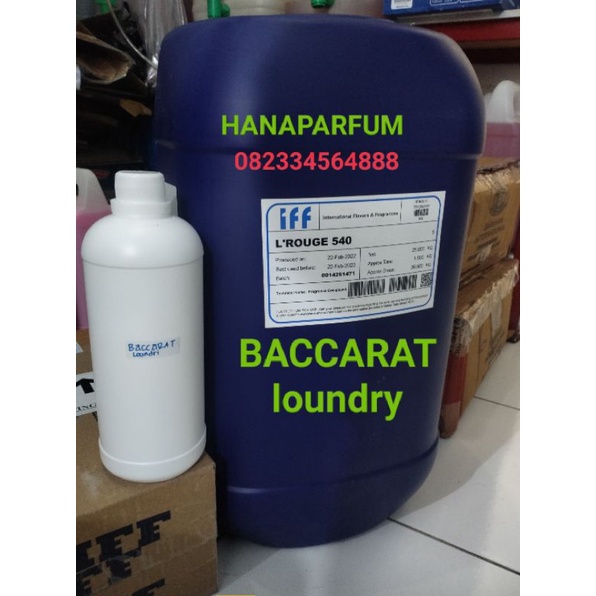 Bibit Parfum Laundry Baccarat IFF Kemasan Repack 1kg Original Pabrik