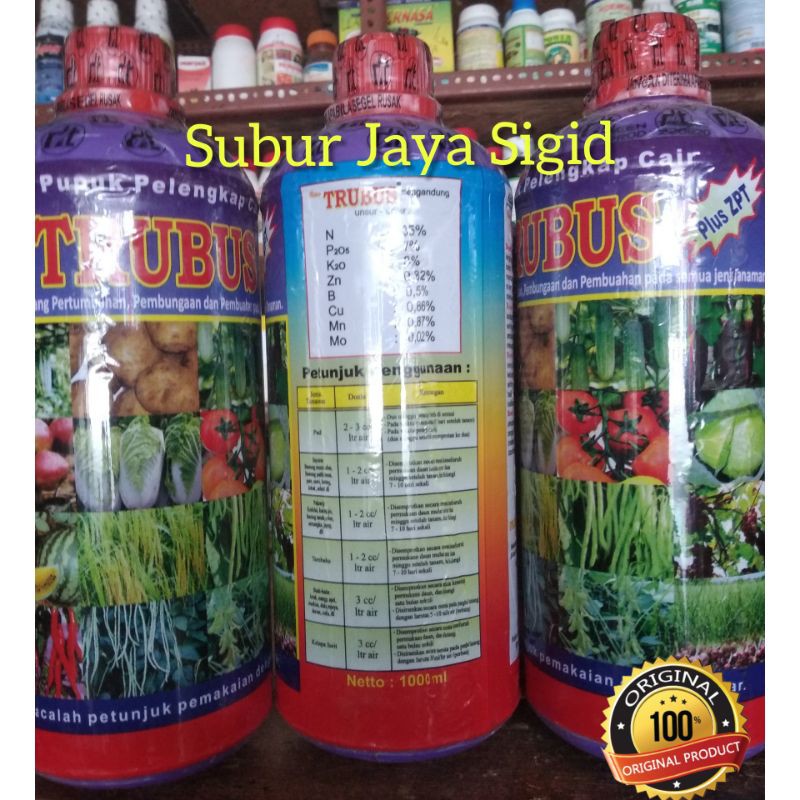 Pupuk Cair Lengkap plus ZPT (1 Ltr)