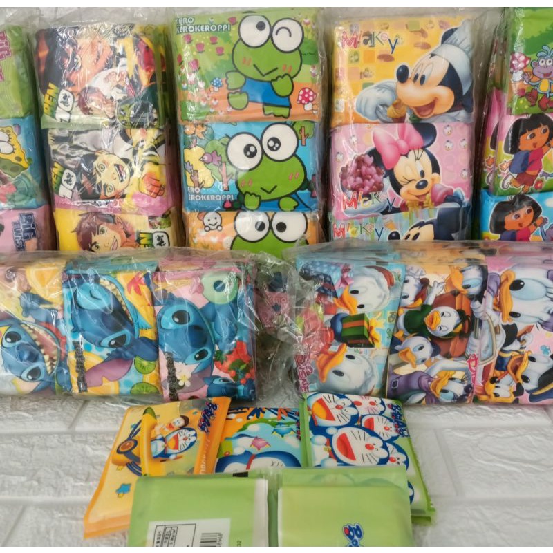 DOMPET SAKU TISSUE KARAKTER