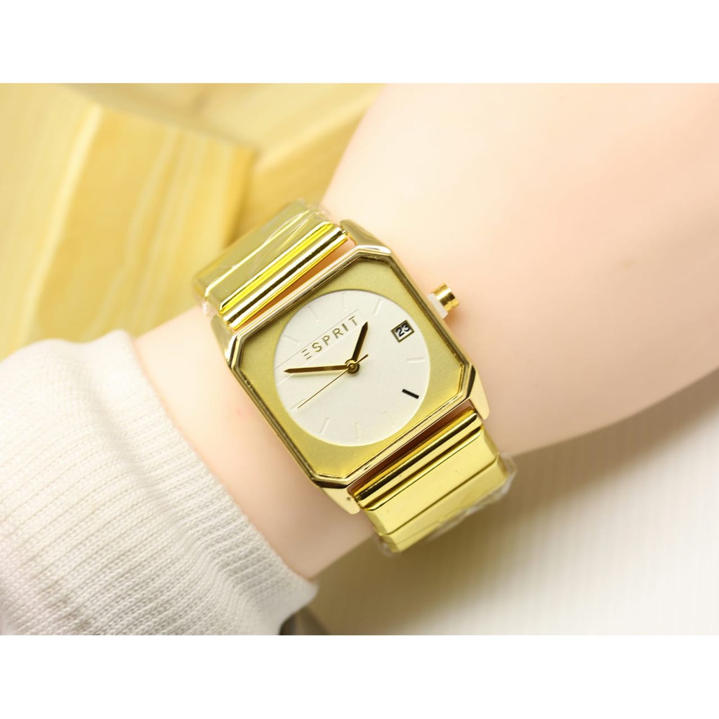 JAM TANGAN ESPRIT KOTAK RANTAI