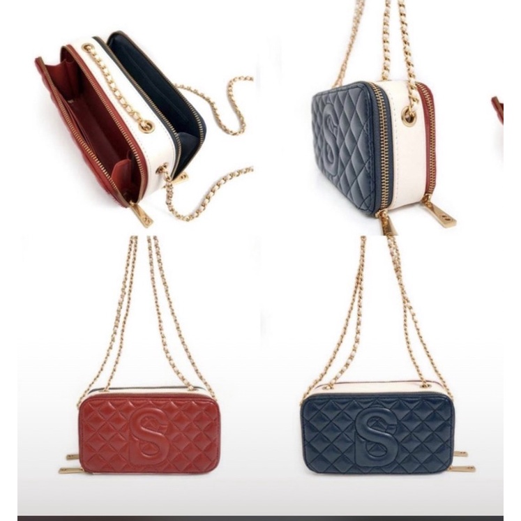 Yura bag Butyonscarves warna Ice Soda