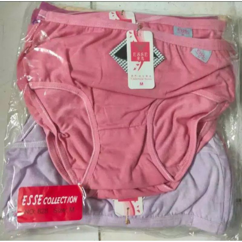 6 PCS CELANA DALAM WANITA POLOS