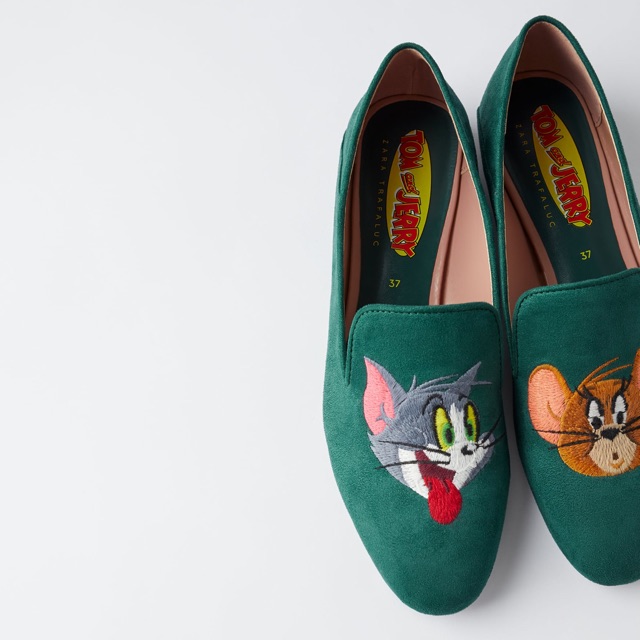 ZR-209 "Tom n Jerry Loafers Shoes"