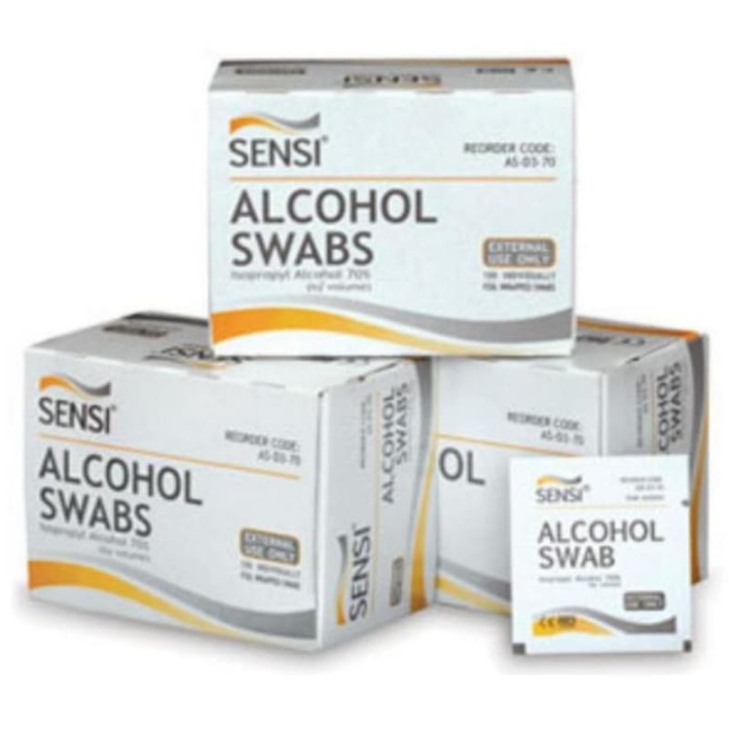 ALCOHOL SWABS SENSI