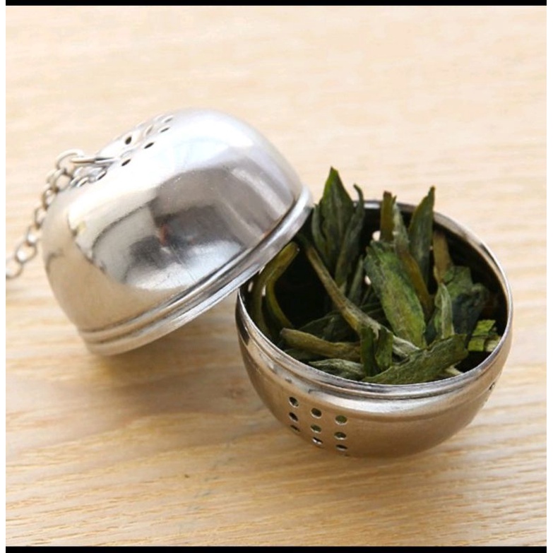 SARINGAN DAUN TEH / SARINGAN MINI STAINLESS DAUN TEH / STAINLESS STEEL TEA BALL