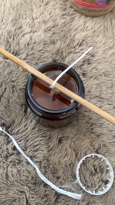 100ml Amber Jar Silver Cap Candle | Jar Kaca | Botol Kaca | Warna Amber Merah | Dengan Tutup Hitam