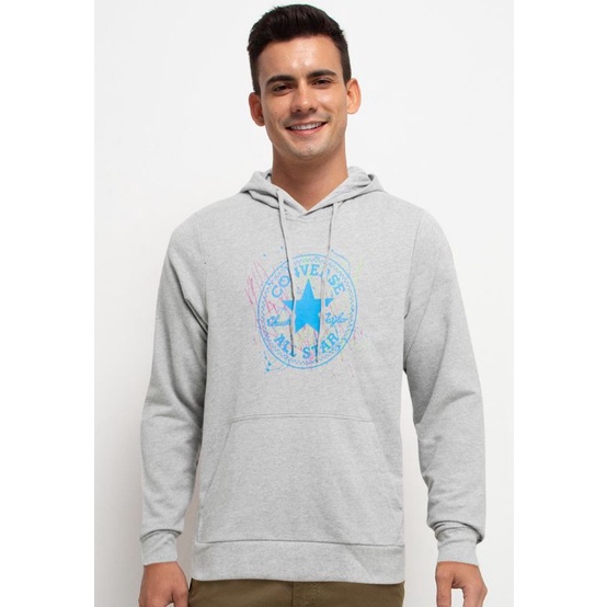 Converse Chuck Patch Pullover Hoodie Pria Original BNWT Best Seller