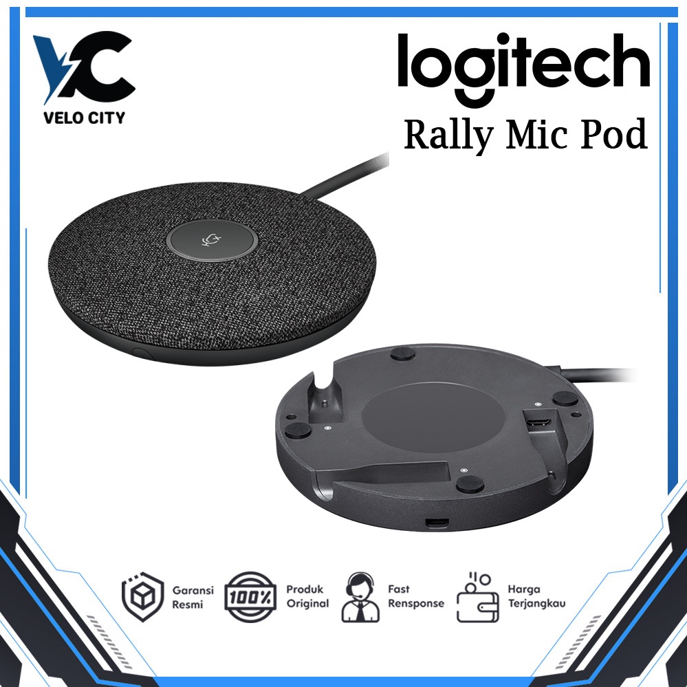 RALLY MIC POD Mic dengan RightSound™ untuk Logitech Rally