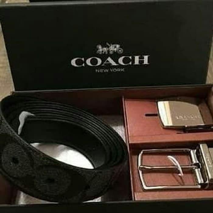 Ikat Pinggang/Belt Pria Merk Coach Original Premium Quality