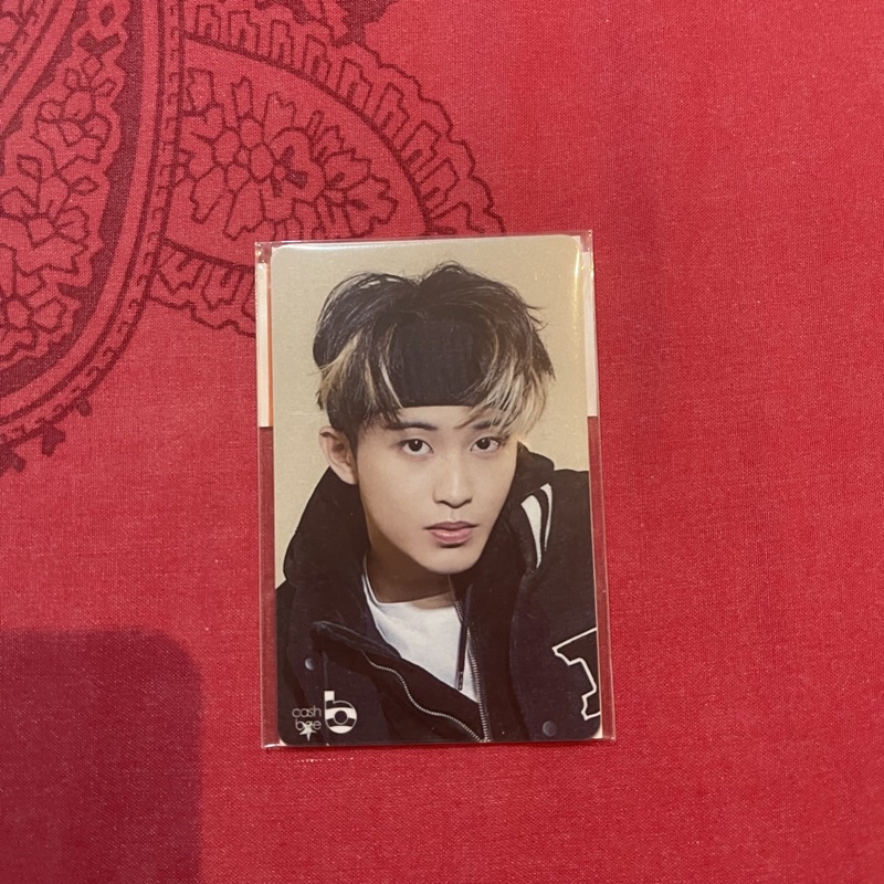 mark lee neozone cashbee nct 127 pc photocard