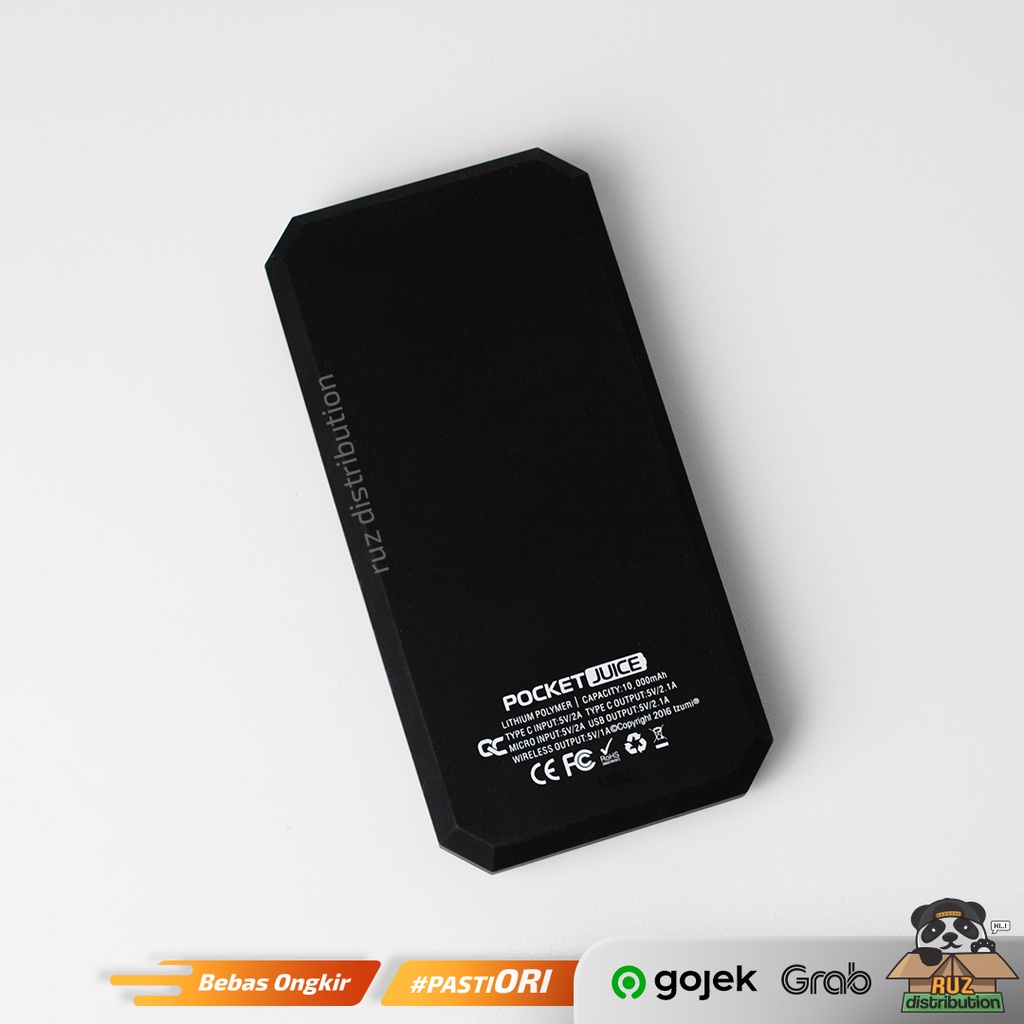 Powerbank Wireless Charging Coolmi 10000mAh PB Wireless