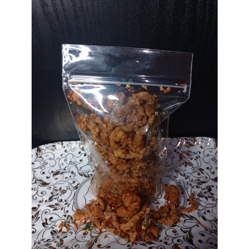 

Usus ayam pedas kriuk