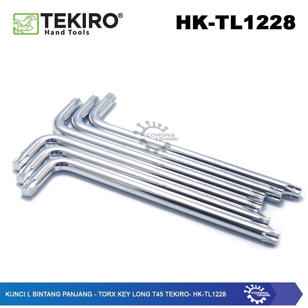 Tekiro - HK-TL1228 - Kunci L Bintang Panjang - Torx Key Long T45