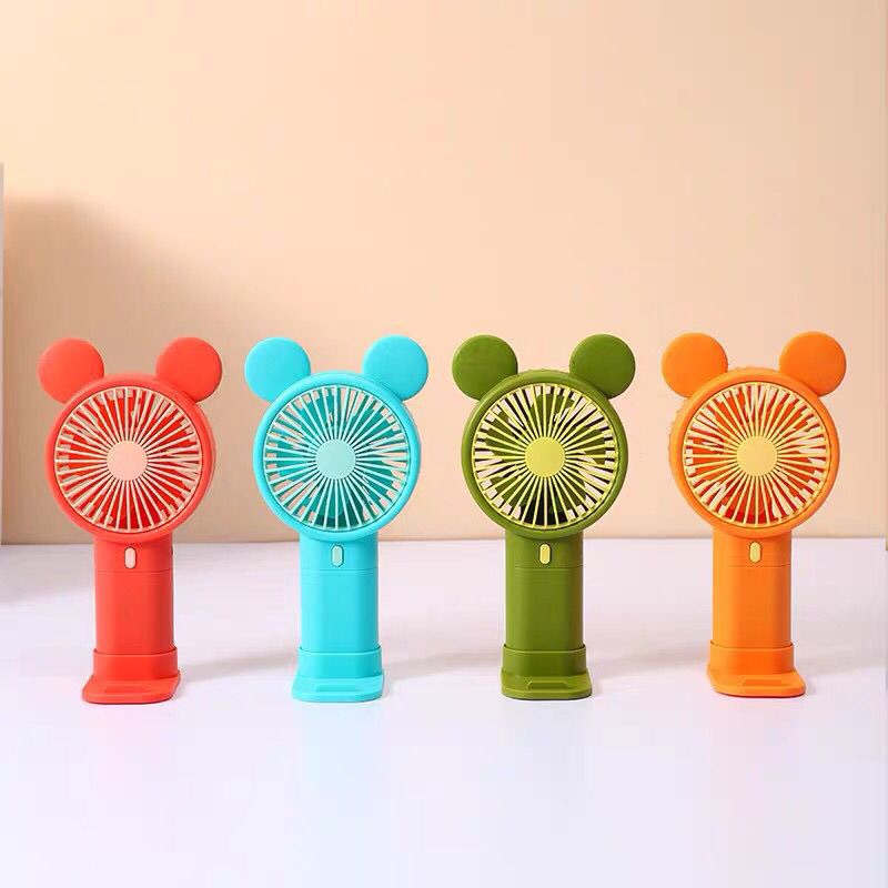 Kipas mini  tangan usb portable charger /mini handheld fan holder hp