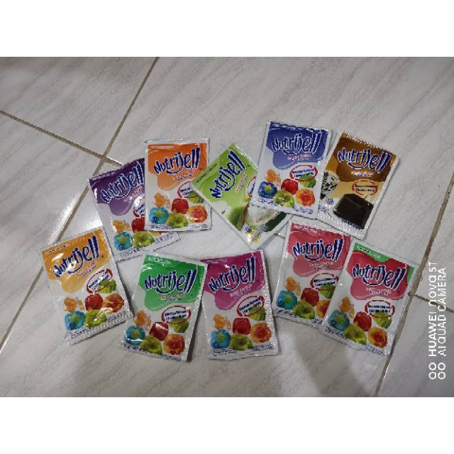 

NUTRIJEL NUTRIJELL JELLY POWDER AGAR RASA BUAH 10g