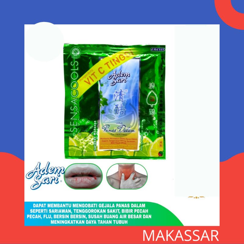 

ADEM SARI VITAMIN C box isi 5 sachet