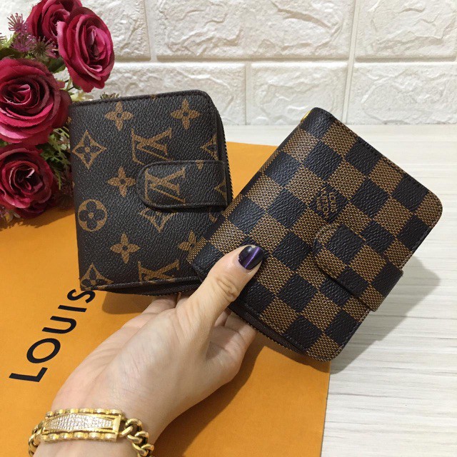 DOMPET WANITA MINI DOMPET IMPORT DOMPET CEWEK DOMPET KARTU LV MULTIFUNGSI  TERMURAH