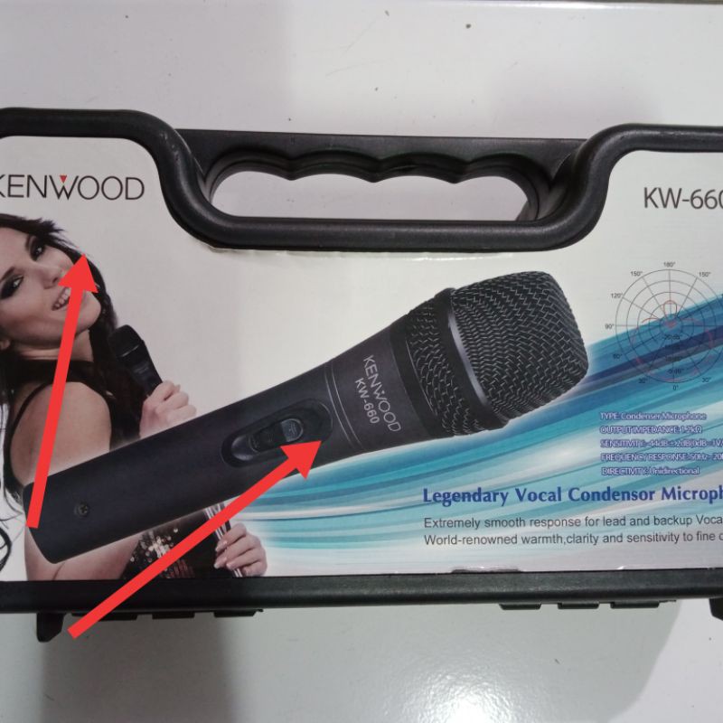 MIC KENWOOD KW 660