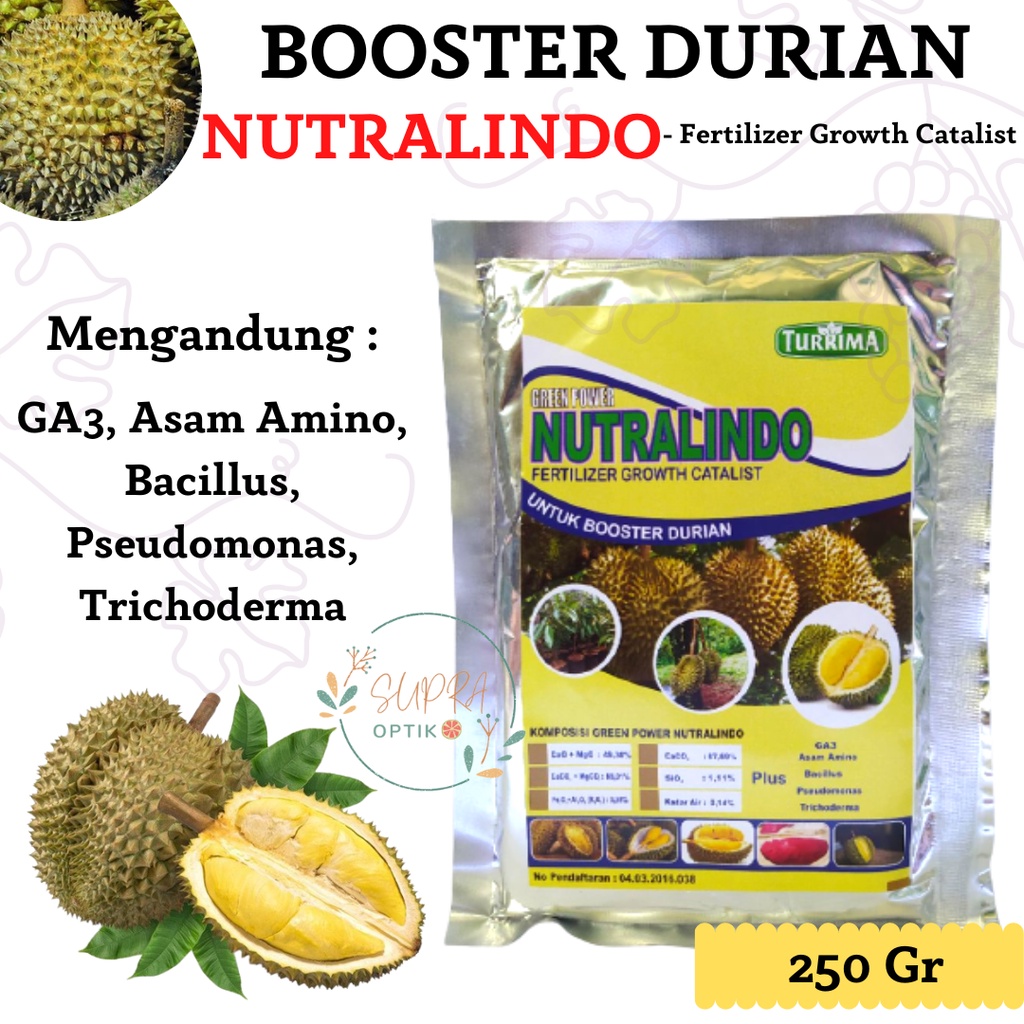 Jual Pupuk Durian Cepat Berbuah Booster Durian Berbuah Diluar Musim Pupuk Buah Durian Boster