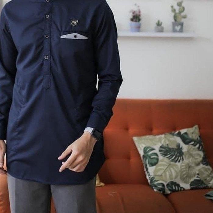 ✯ Koko kurta Turki Lengan Panjang - Kemeja Koko Turki Dewasa ❈