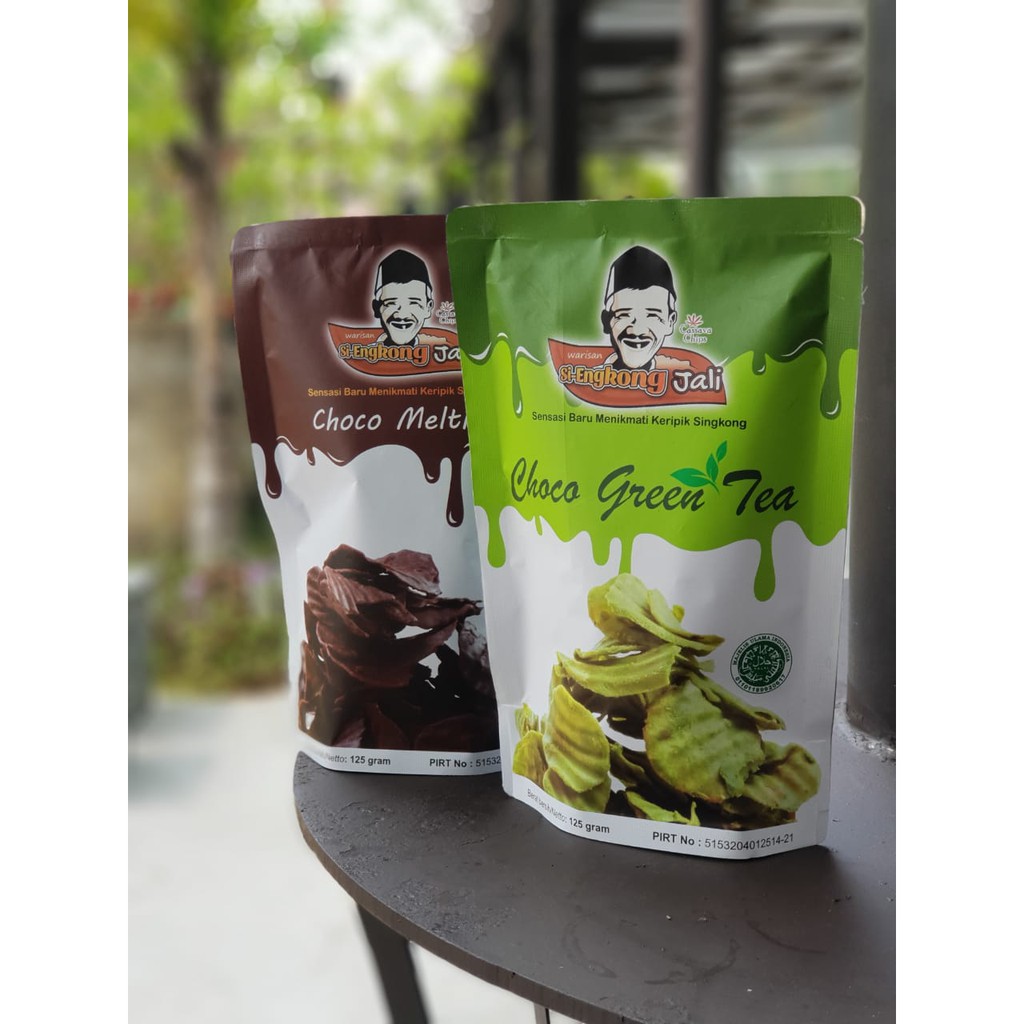 

Si Engkong Keripik singkong coklat lumer 90 gr