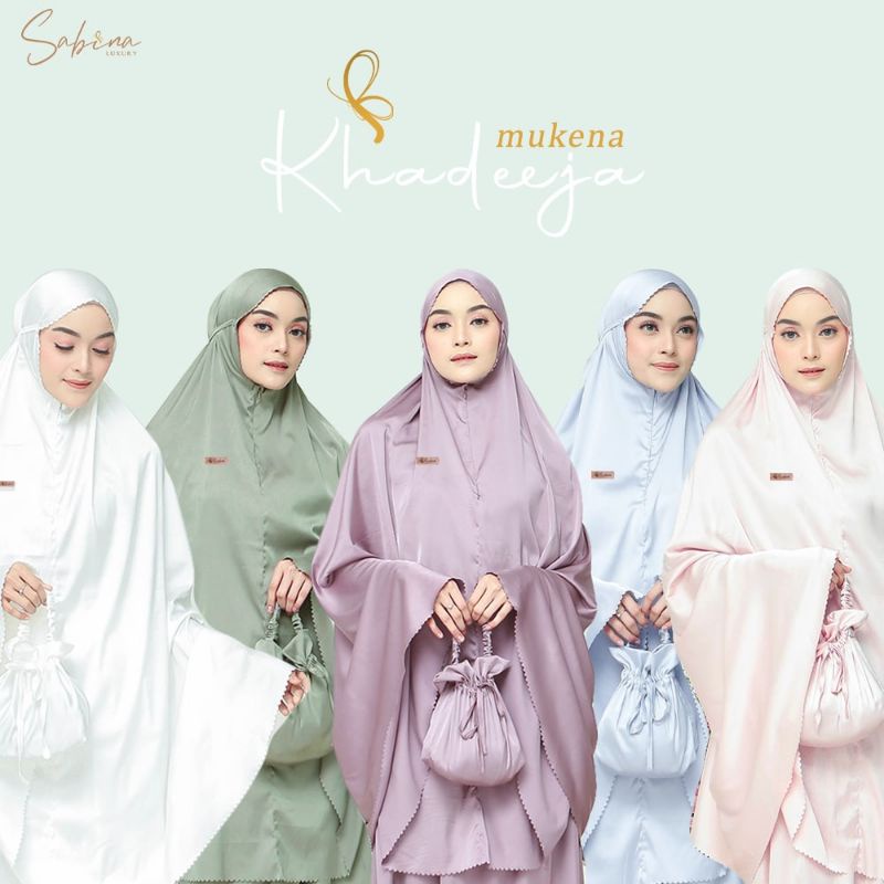 MUKENA EXCLUSIVE/ MUKENA SILK / MUKENA KHADEEJA / SILK EXCLUSIVE BY SABINA LUXURY