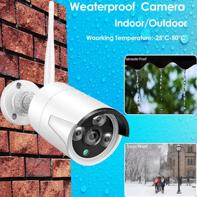 camera nvr kit camera outdoor wirelles waterproof