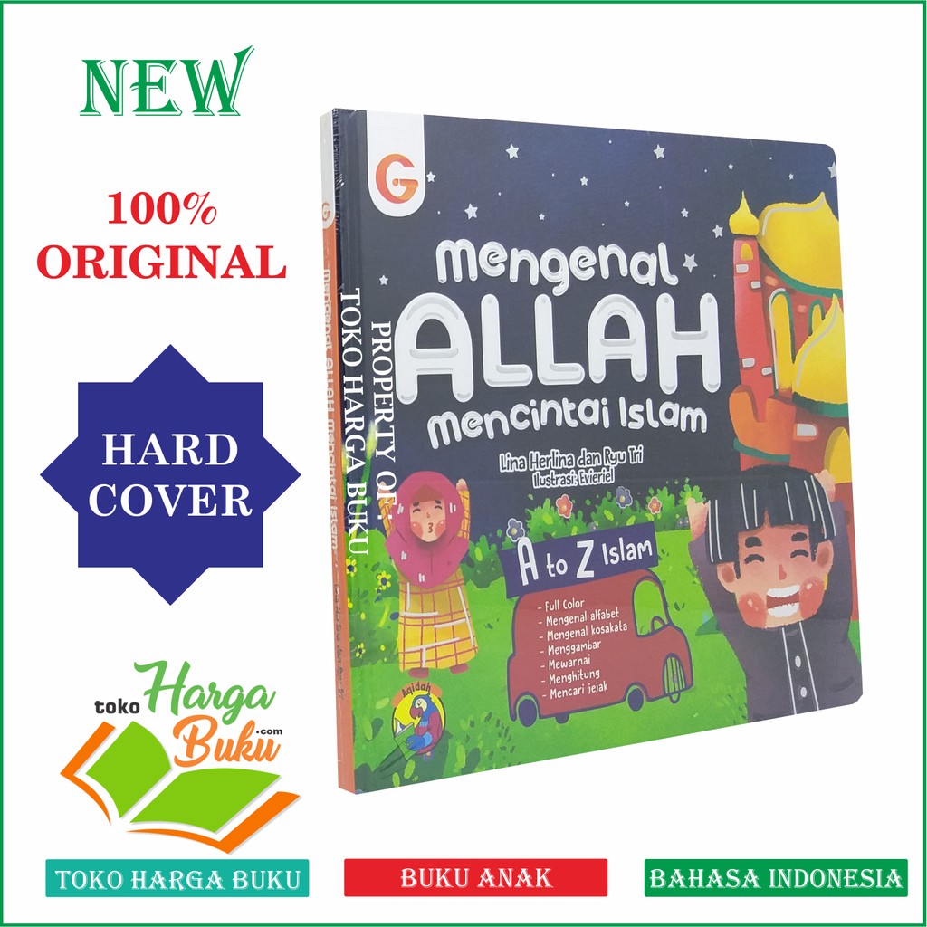 Foto Mengenal Allah Mencintai Islam A to Z - Buku Anak GIP