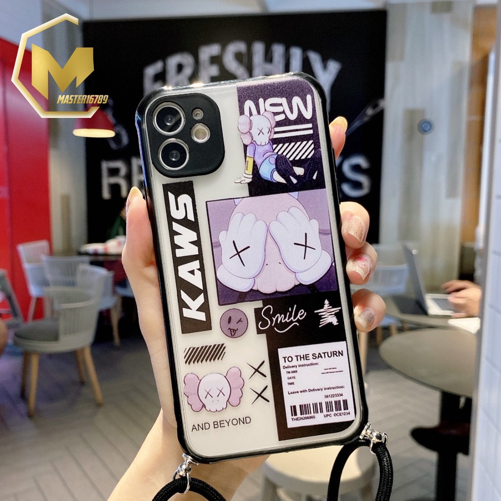 SS188 CASE SLINGCASE TALI LANYARD VIVO Y71 Y71I Y81 Y81C Y83 Y91 Y93 Y95 Y91C Y1S Y51 2020 MA1950