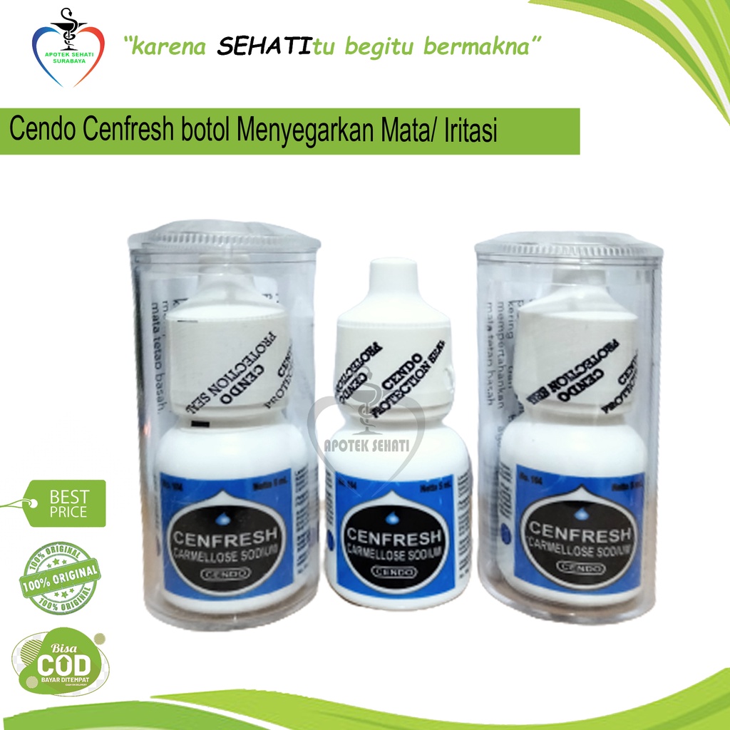 CENDO CENFRESH TETES MATA 5 ML MENGURANGI IRITASI MATA