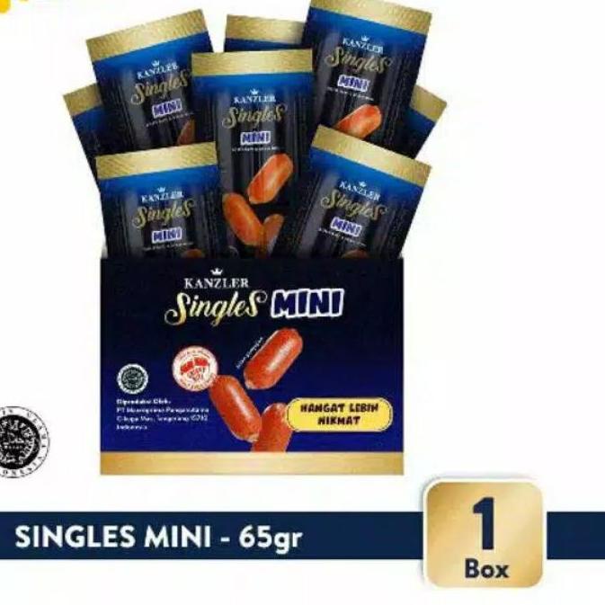 

✱ 1 BOX - SOSIS KANZLER SINGLES MINI / 12 PCS ☚