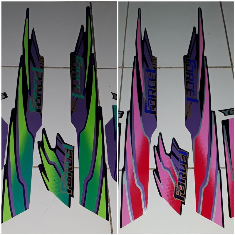striping sticker yamaha Force 1 / force1 / force one 1995