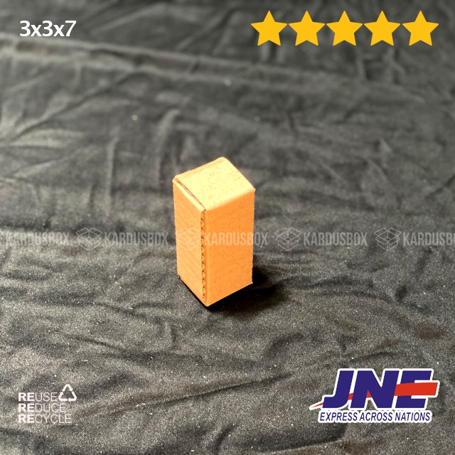 

10pcs Kardus Box Kecil [3x3x7cm]
