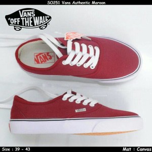 Sepatu Vans Authentic / Seapatu Sneakers Pria / Sepatu Vans Pria / Sepatu Casual Pria / Sepatu Sekolah