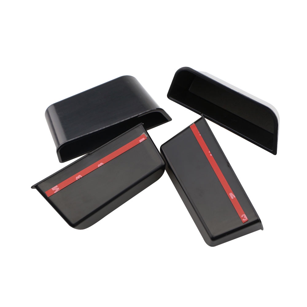 4pcs Kotak Penyimpanan Gagang Pintu Depan Mobil Untuk Ford Fusion Mondeo 2014 2015 2016
