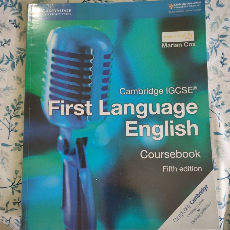 IGCSE First Language English Coursebook and Practice Book (Preloved)