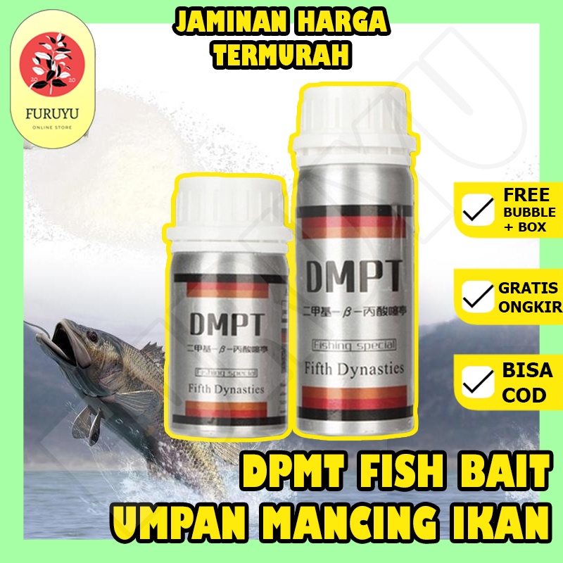 ORIGINAL DMPT STIMULANT umpan pancing jitu penarik ikan bubuk mancing essen essence super adiktif perangsang ikan mas babon nila bawal lele patin baung toman mujair gabus bawal bandeng laut ori paket umpan ikan mas umpan casting