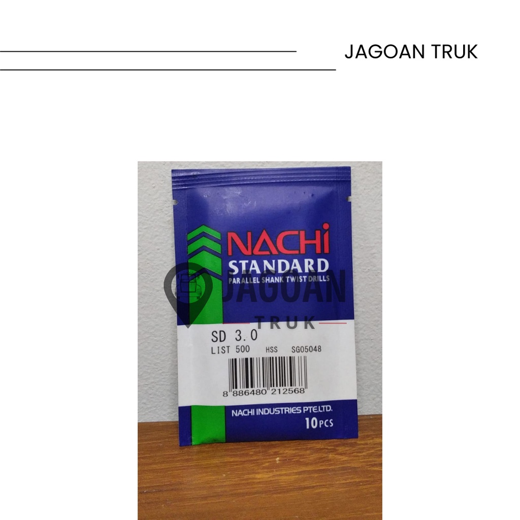 MATA BOR NACHI ASLI UKURAN 3.0mm,3.5mm,4.0mm,4,5mm,5.0mm