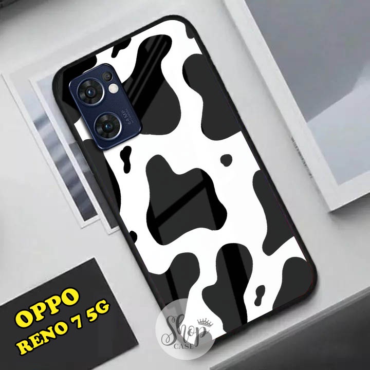 Softcase Glass Reno 7 5G - Case Reno 7 5G - Case Lucu - case Reno 7 5G - kesing Reno 7 5G - softcase
