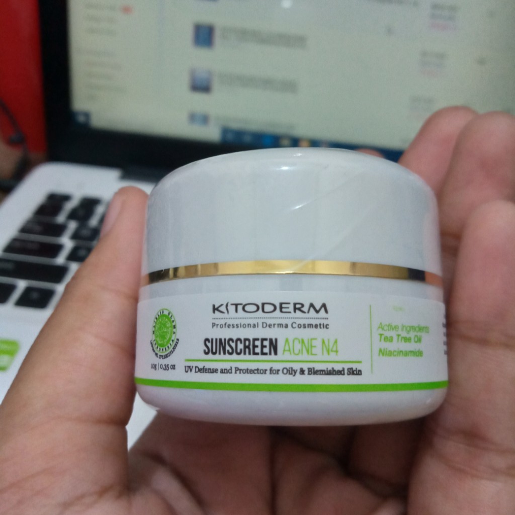 KITODERM SUNSCREEN ACNE | KITODERM SUNSCREEN ACNE N4 | SUNBLOK KULIT BERJERAWAT