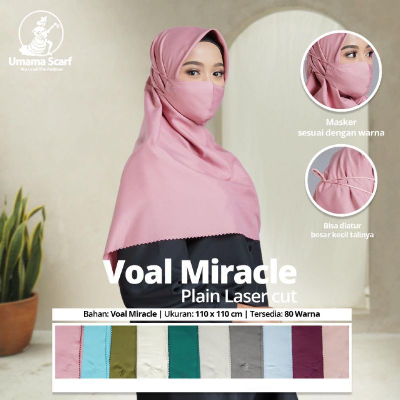 UMAMA VOAL MIRACLE PLAIN LASERCUT + MASKER