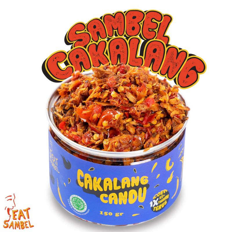 Sambal / Eatsambel / Sambel Cumi / Cakalang / Teri - ngat / Ayam Suwir / Geprek / Tuna Asap / Ijo Ikan Asin Pedas  (Kemasan Besar)
