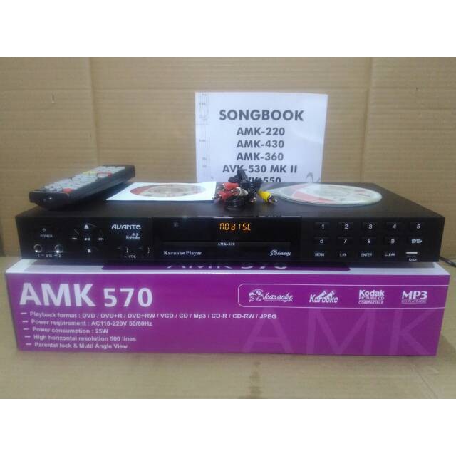 AVANTE AMK 570 PROFESIONAL DVD KARAOKE