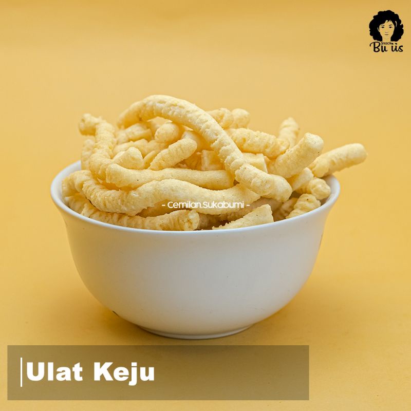 

250gram Ulat Keju/Akar Kelapa Snack Bu Iis Cemilan Sukabumi