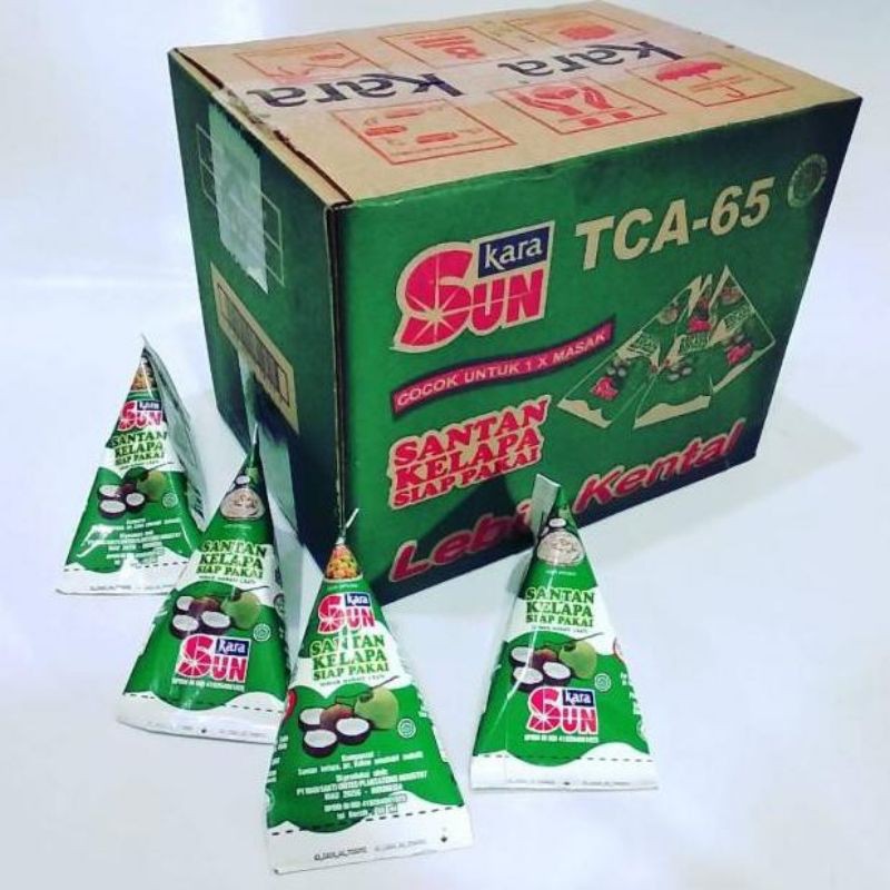 

SUN KARA Santan Kelapa 1 Dus isi 36 Pcs {65 ml/KARTON}