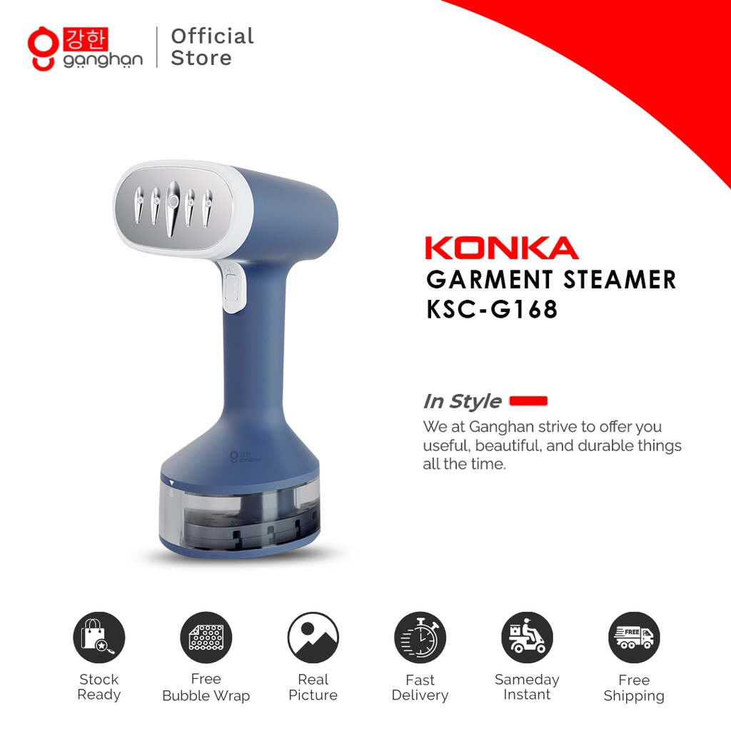 KONKA Garment Steamer | Setrika Uap Genggam - KSC-G168(WE)