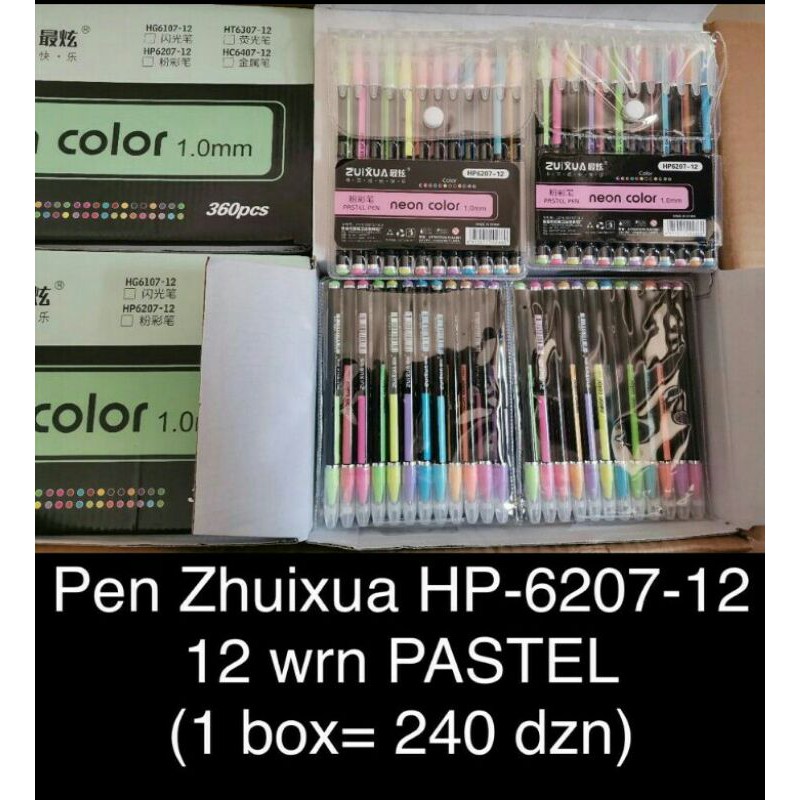 

pen zui xua 12 warna neon color