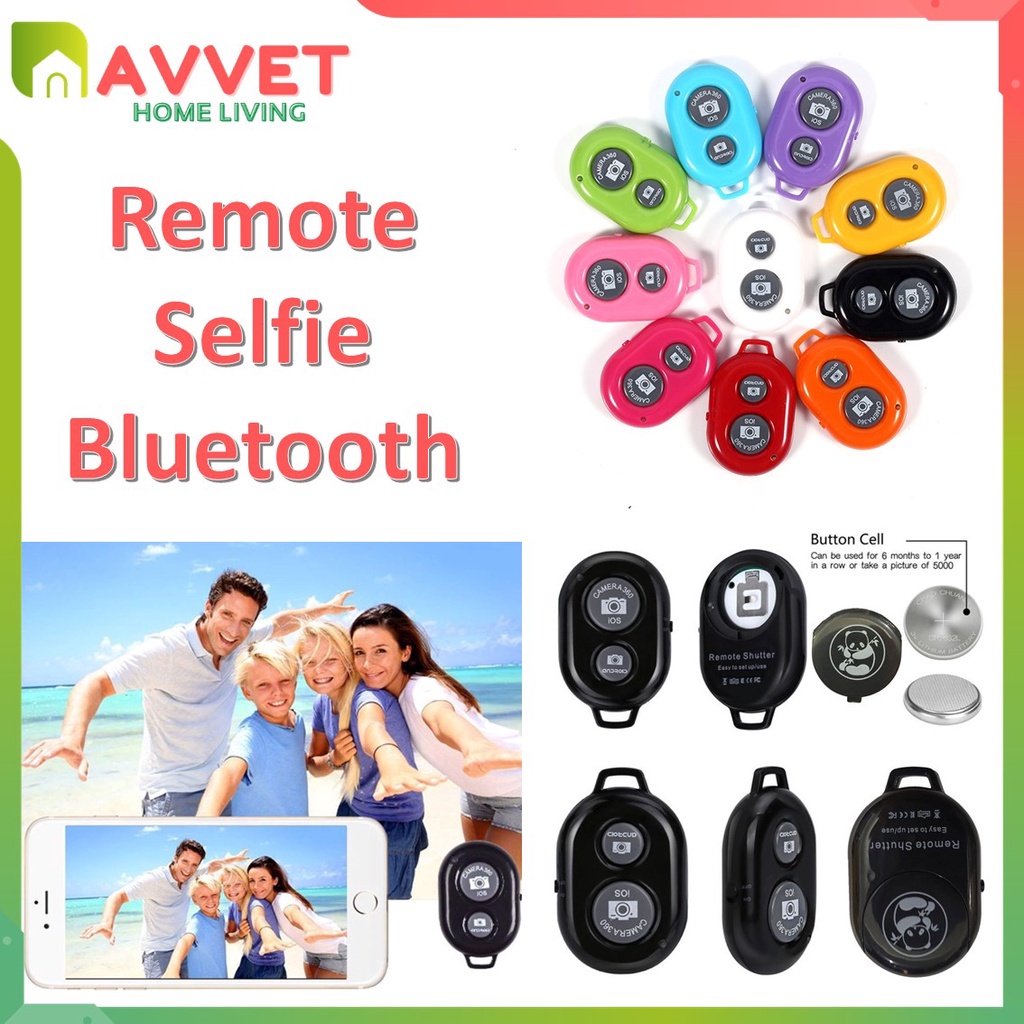 AVVET Smartfish Selfie Camera Remote Control Bluetooth Wireless Untuk Android IOS