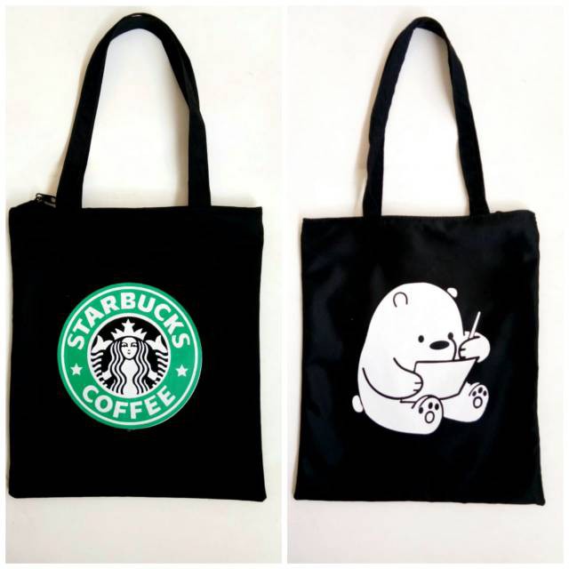 YA 449 - Totebag Art 2 / Totebag Kanvas / Totebag Kuliah